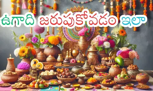 ugadi, festival, celebrating, india