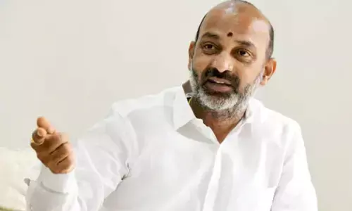 bandi sanjay, union minister, army helicopters, telangana