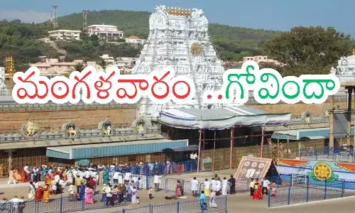 darsan time today in tirumal, rush ,  devotees,  tuesday,