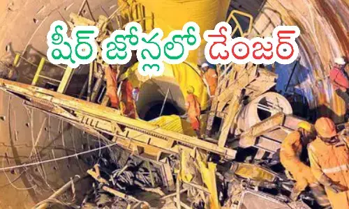 rescue operations,  accident, left canal tunnel, srisailam