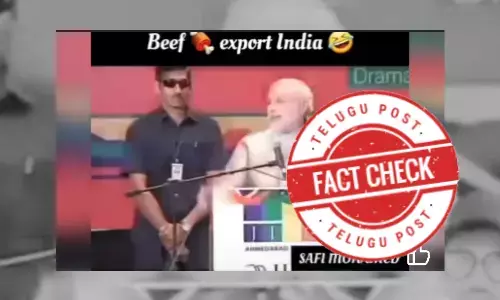 In the original video, Narendra Modi was criticizing the central government in power at that time while making this statement.