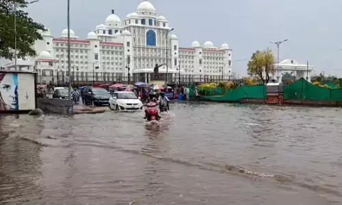 heavy rain, weather, changed, hyderabad