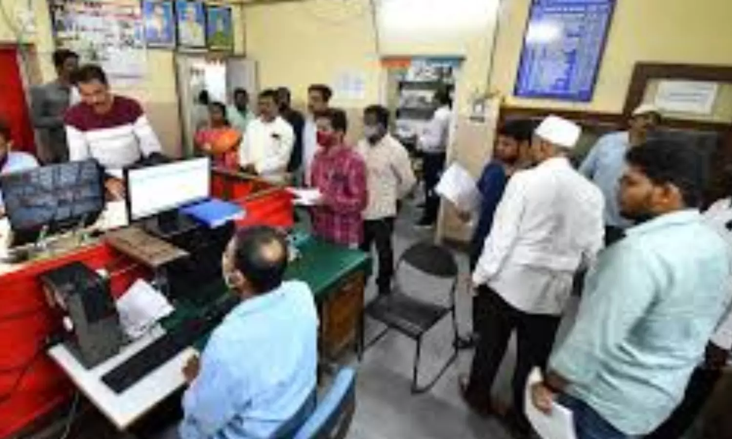 online slot booking, sub-registrar offices, today, andhra pradesh