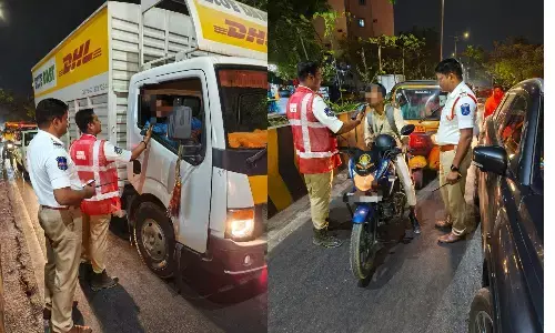 సైబరాబాద్‌లో డ్రంక్ అండ్ డ్రైవ్ ప్రత్యేక తనిఖీలు: 284 మంది అరెస్టు
