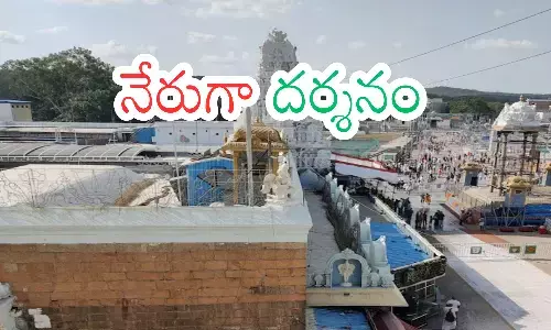 darsan time today in  tirumala, crowd, divotees,wednesday
