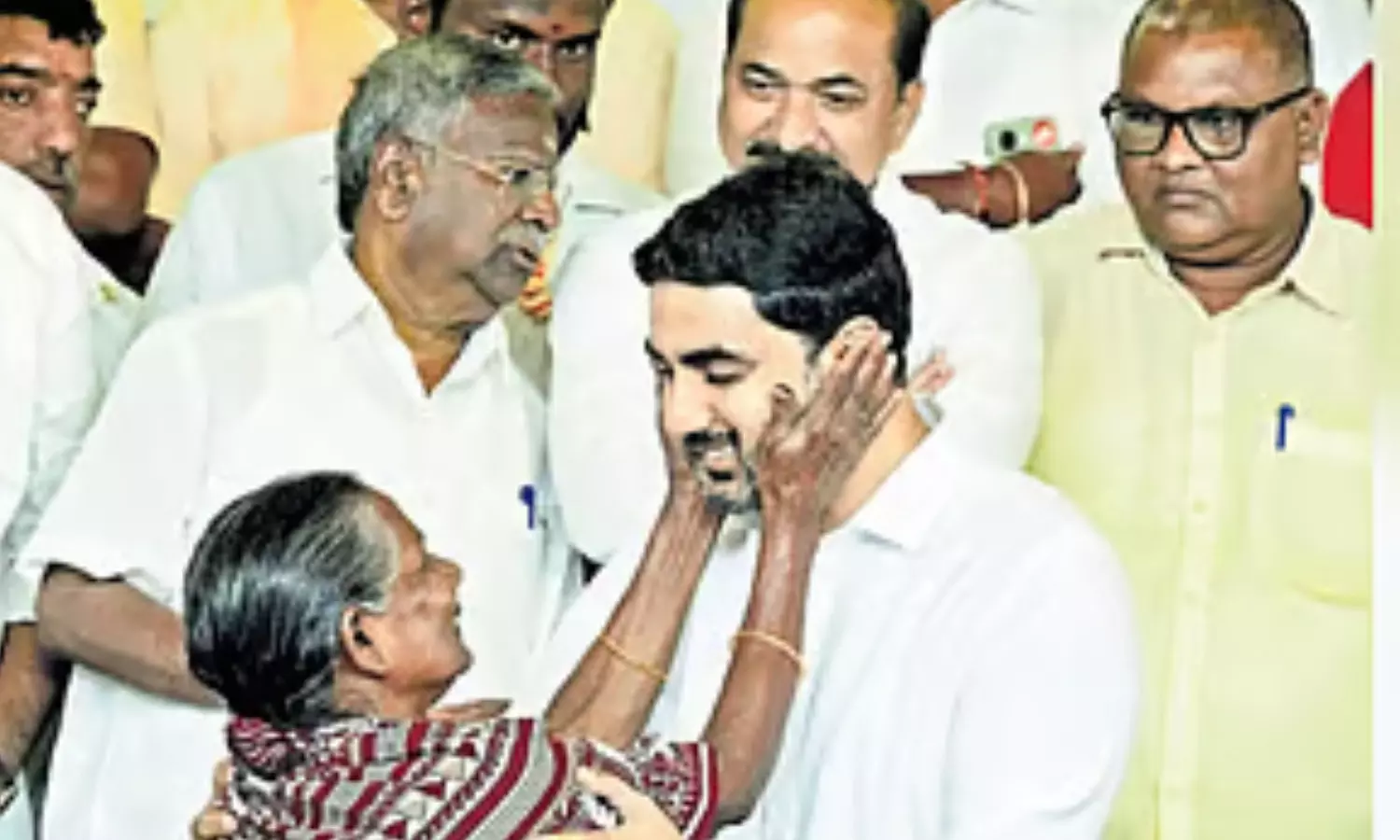 nara lokesh, minister , mangalagiri, house pattas