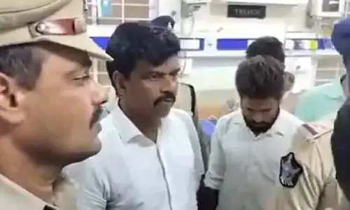 gorantla madhav, ex mp, custody, guntur police