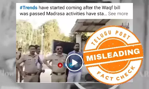 An old video from Uttarakhand showing illegal madrasas is being circulated on social media with misleading claims