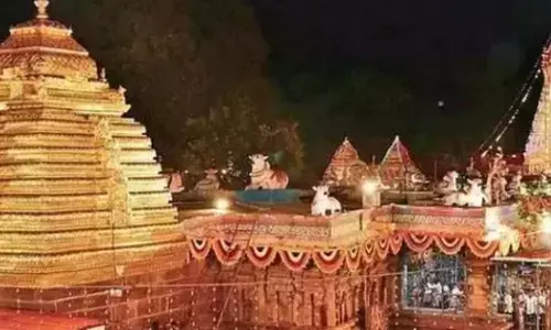 devotees, monday, crowd, srisailam