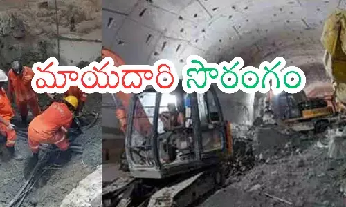 rescue operations, bodies, left bank tunnel,  srisailam