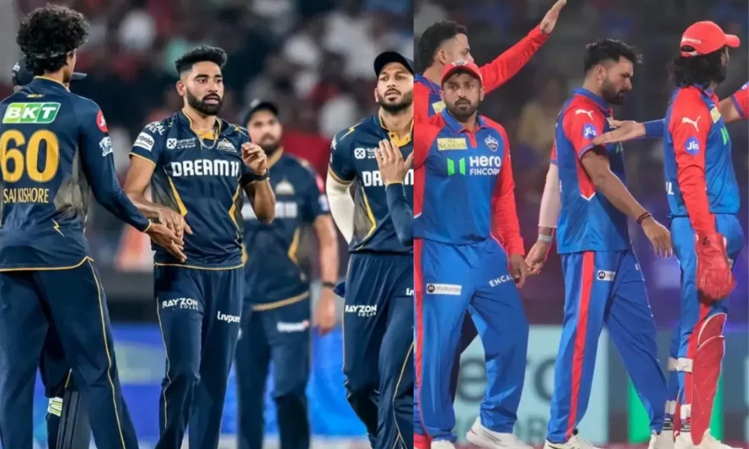 delhi capitals,  gujarat titans,  rajasthan royals,  lucknow super giants