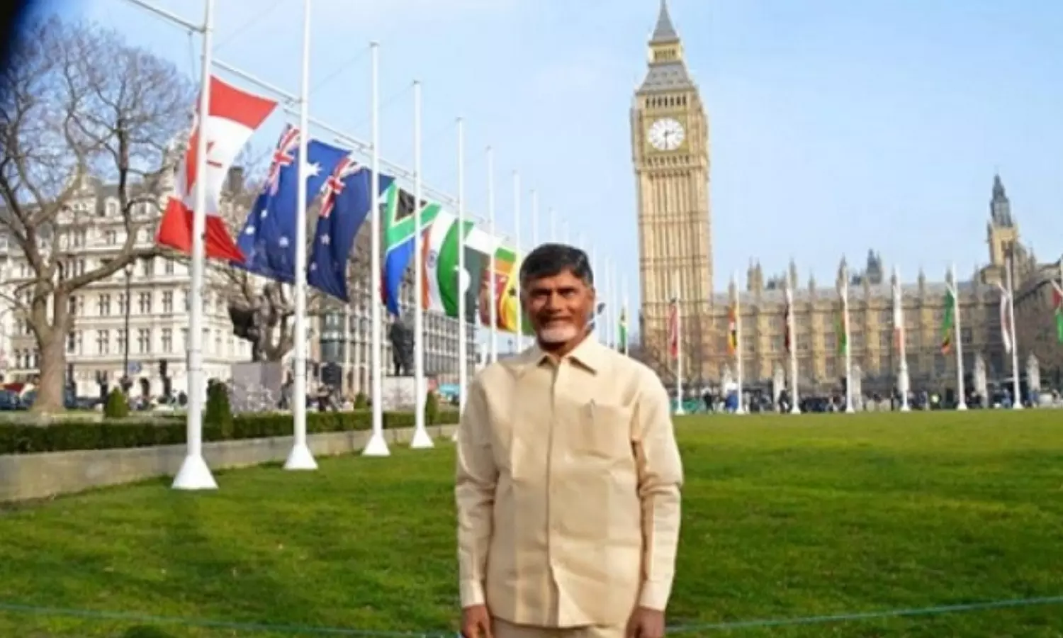 chandrababu, chief minister, foreign tour,  delhi