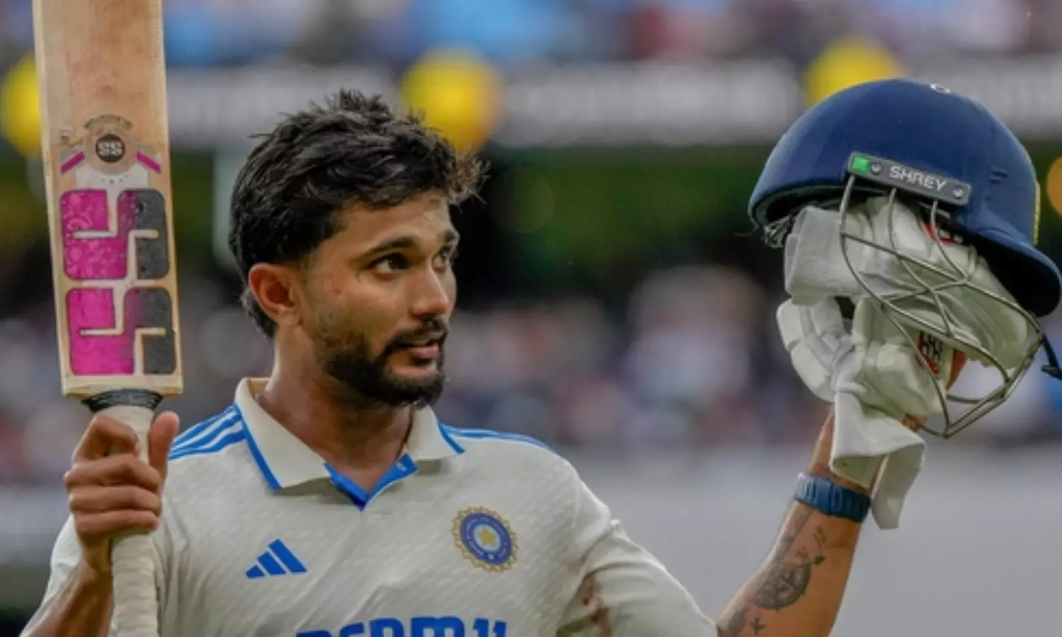 nitish kumar reddy, telugu cricketer,  lucky chance,  bcci contract