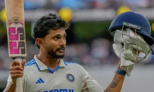 nitish kumar reddy, telugu cricketer,  lucky chance,  bcci contract