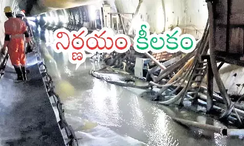 rescue operation, accident,  left bank tunnel,  srisailam