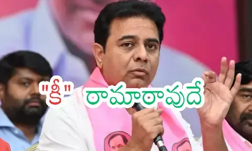 ktr, brs working president, key role, ts politics