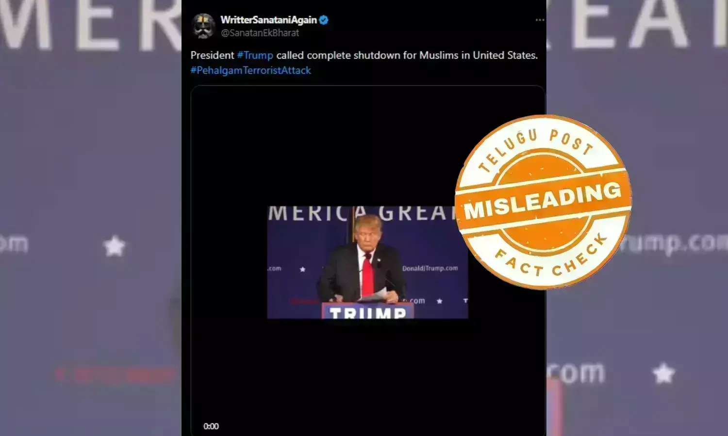 PAHALGAM TERROR ATTACK DONAL TRUMP US