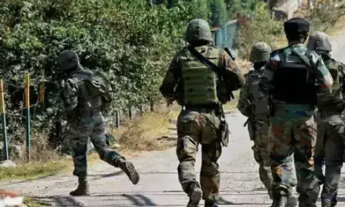maoist operation, chhattisgarh,  telangana border, karregutta
