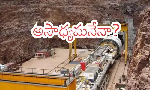 rescue operations, accident, left canal tunnel, srisailam