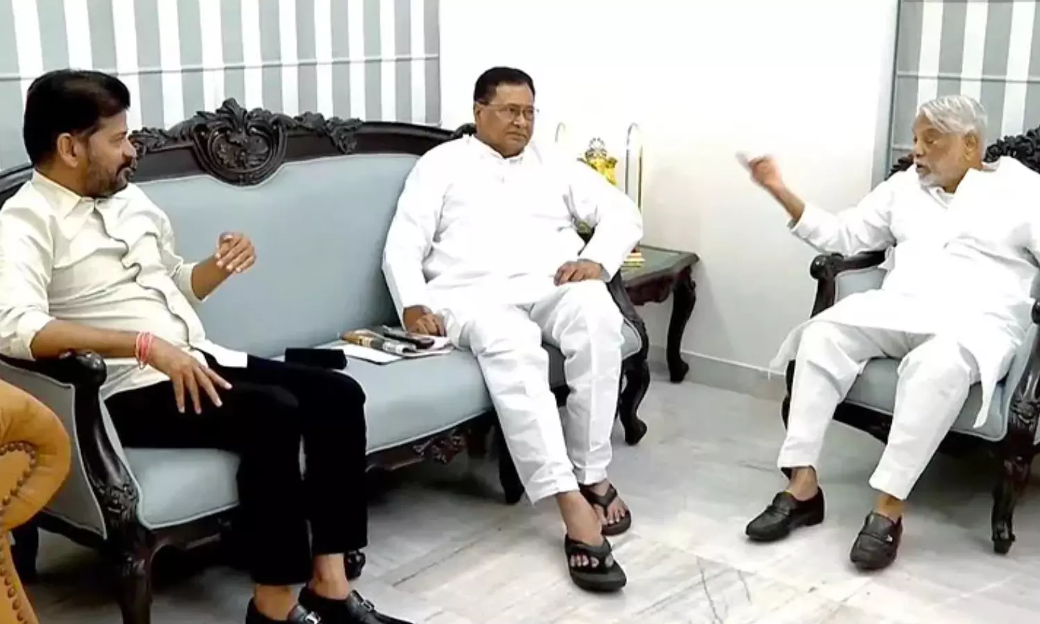 revanth reddy, chief minister,  sensational comments,  brs meeting