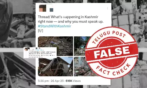 Fact Check: Viral Images Show Demolished Houses of Terrorists Involved in Pahalgam Attack but Not Civilians in Kashmir