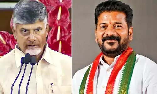 chandrababu,  revanth reddy,  sharing the same platform,  bengaluru