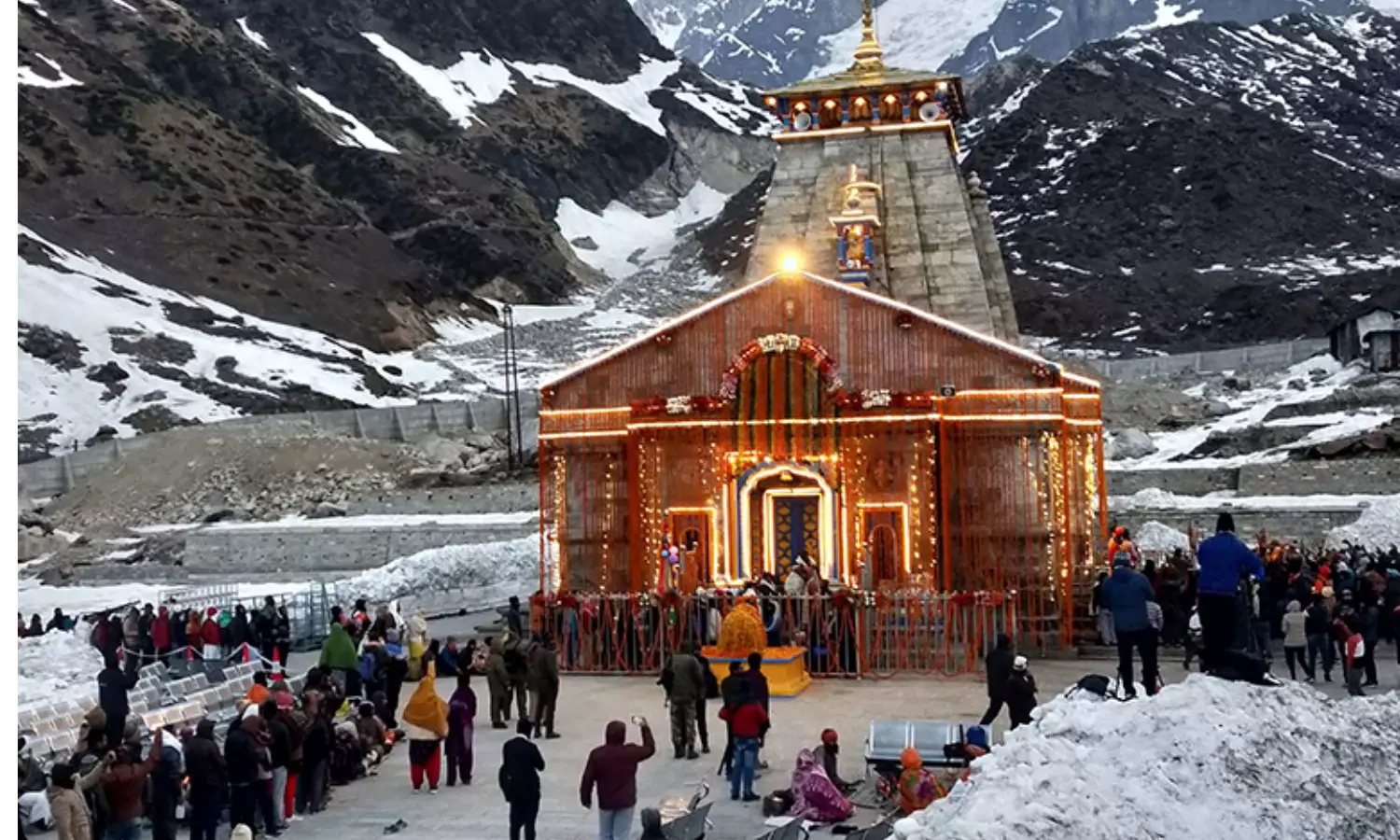 kedarnath, opened, devotees, today