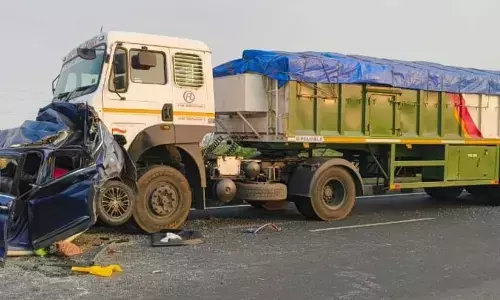 road accident, ix people died, car, ongole