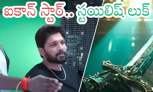 allu arjun, stylish star, new look, tollywood