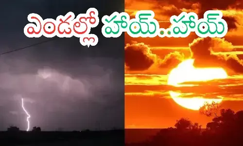 meteorological department,  heavy rains, andhra pradesh,  telangana