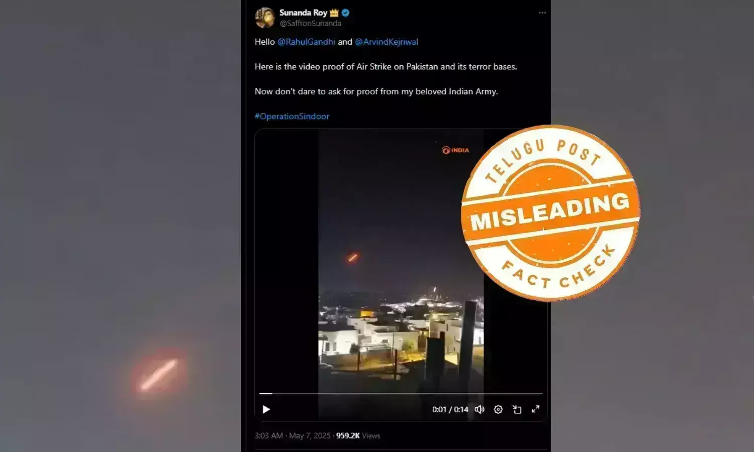 Operation Sindoor Visuals