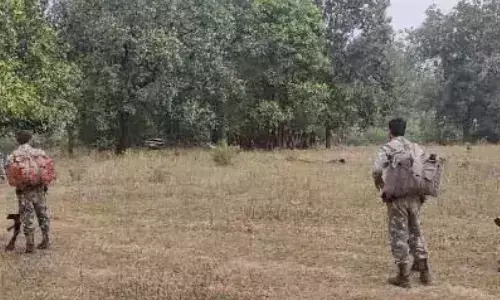 maoists, landmine, three policemen died, telangana