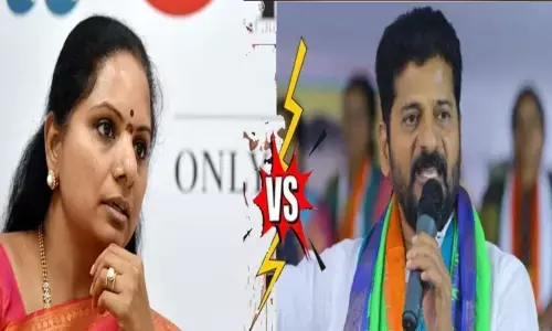kalvakuntla kavitha , brs mlc, sensational comments,  revanth reddy