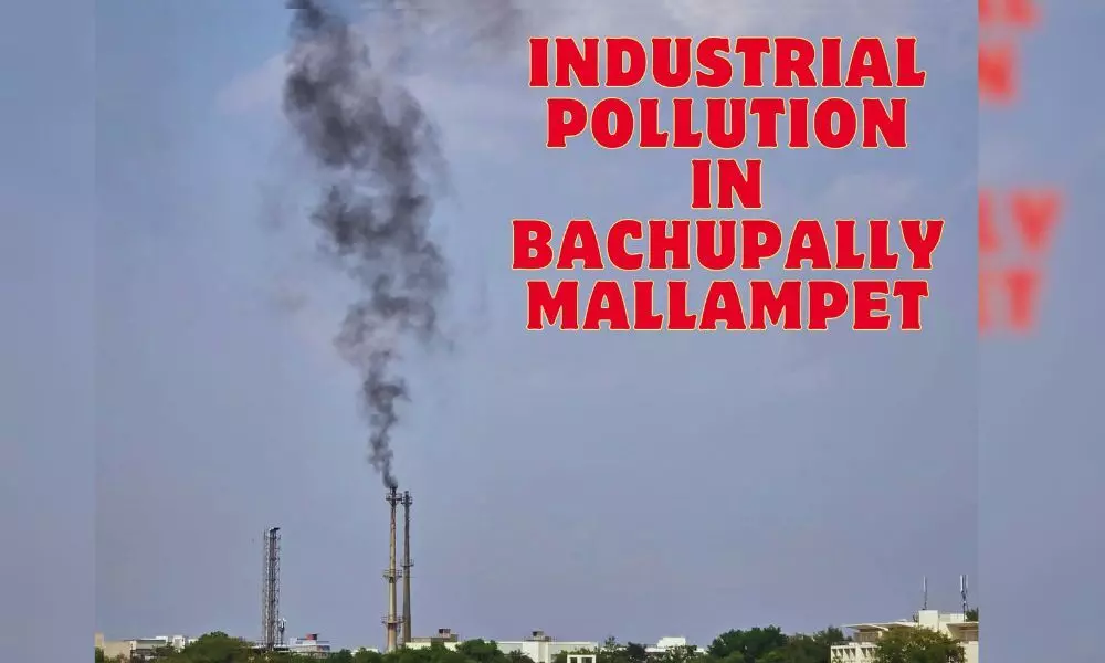 Bachupally Industrial Pollution: Residents Protest Intensifies