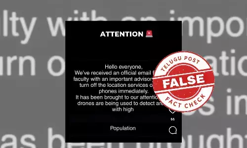 Government Denies Fake Claim About Turning Off Phone Location to Avoid Drone Detection