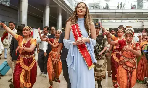 contestants, miss world,  visit, warangal