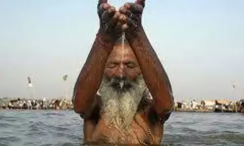 saraswati pushkaram, second day, devotees, telangana