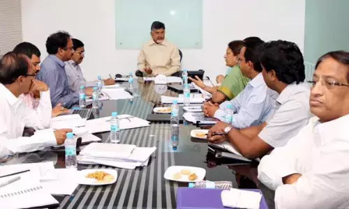 chandrababu, chief minister, meeting, crda