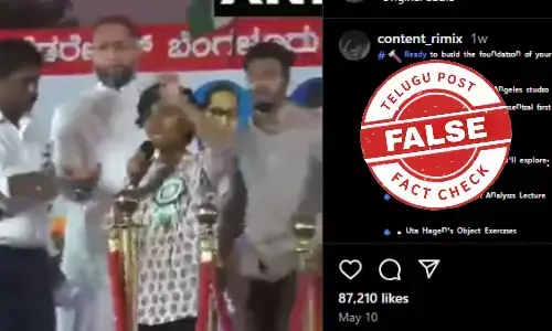 ఫ్యాక్ట్ చెక్: అసదుద్దీన్ ఒవైసీ పాల్గొన్న సభలో పాకిస్థాన్ అనుకూల నినాదాలు చేసిన వీడియో ఇటీవలిది కాదు