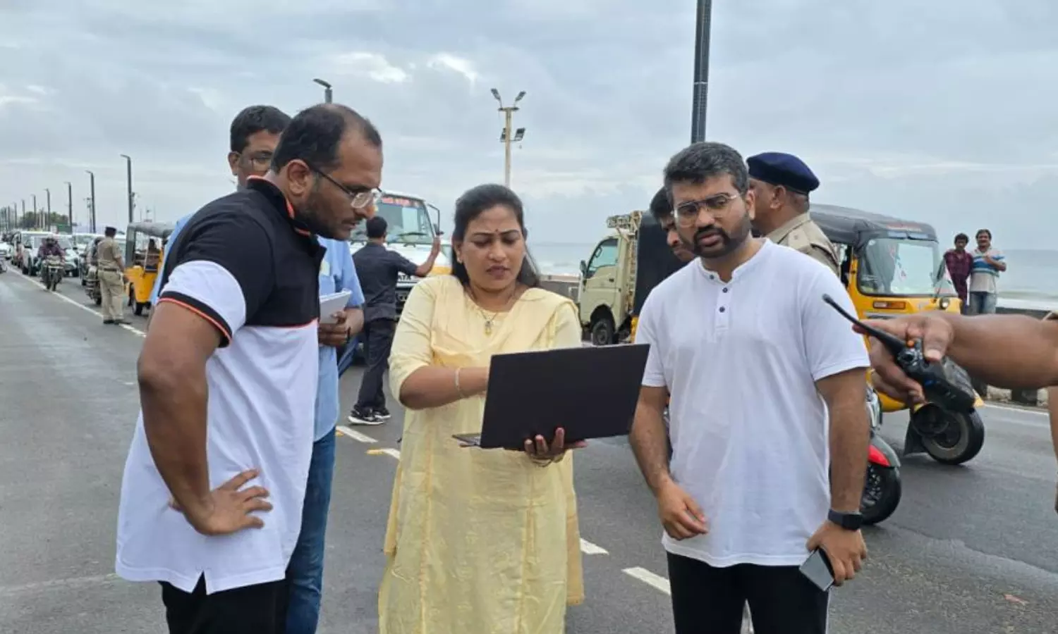 preparations, narendra modis visit, visakhapatnam, andhra pradesh