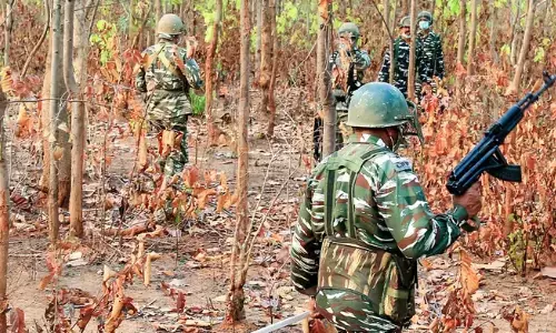 encounter bijapur district, maoists,  chhattisgarh
