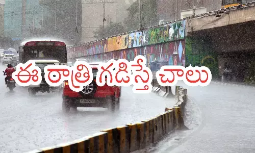 meteorological department, big alert, heavy rain, hyderabad