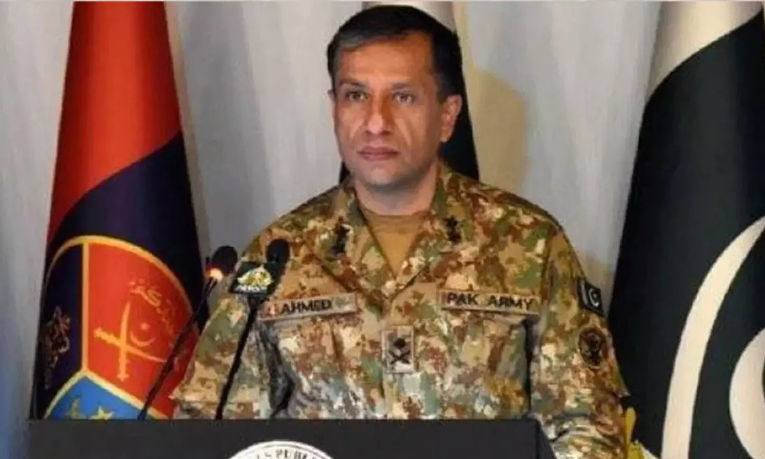 ahmed sharif chaudhry, lieutenant general,  pakistan, india