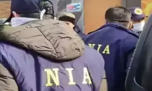 nia officials,  investigation, terror links, vizianagaram
