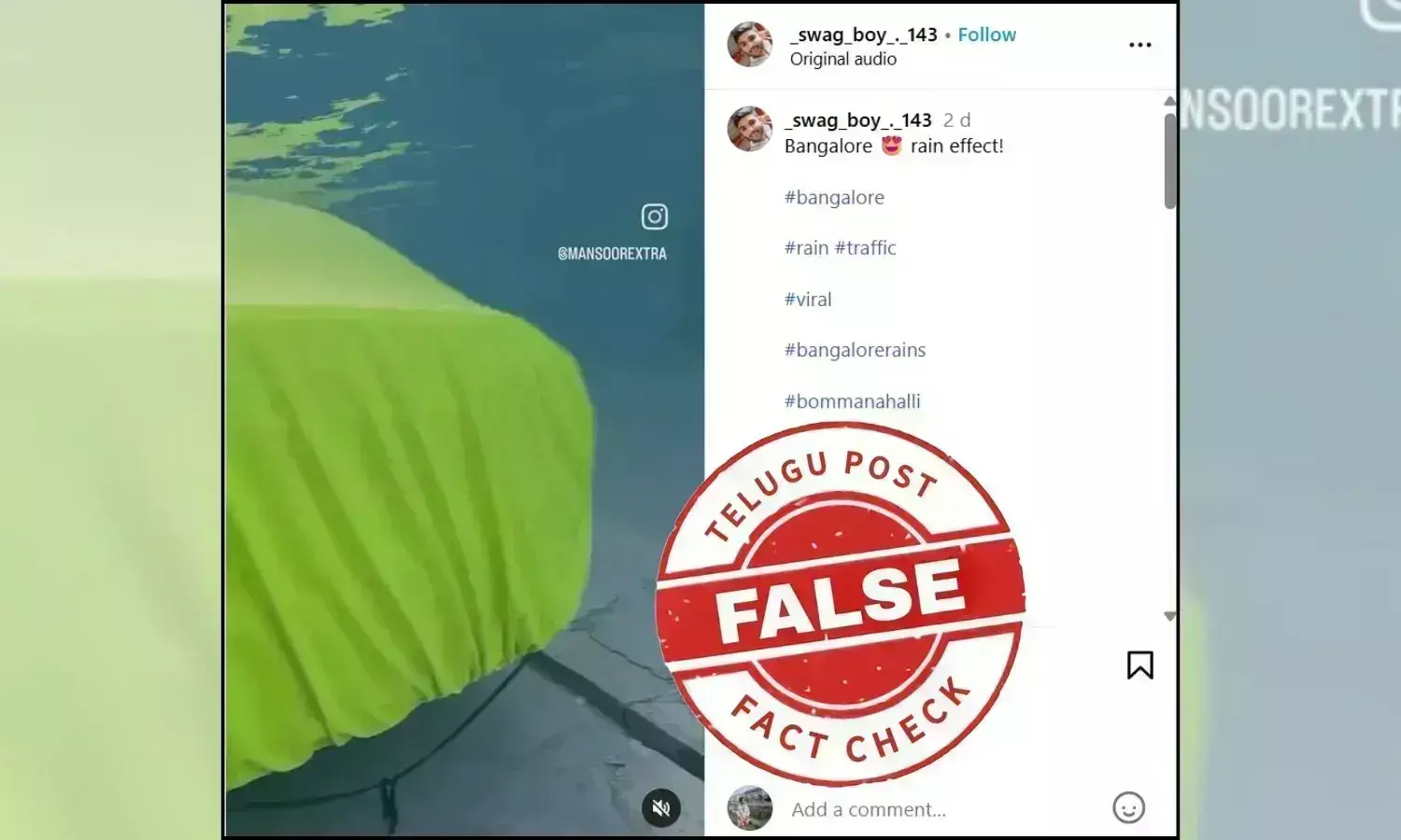 Fact Check: Viral video showing cars submerged in floodwater is not from Bengaluru, it is a 3D VFX video