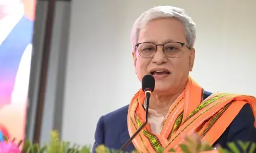 jishnu dev verma, governor, kaleshwaram, telangana