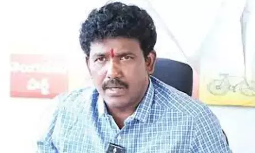 ms raju, mla, madakasira,  jagans photo