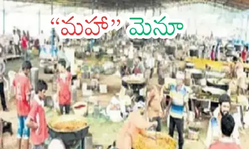 mahanadu, tdp, food, kadapa