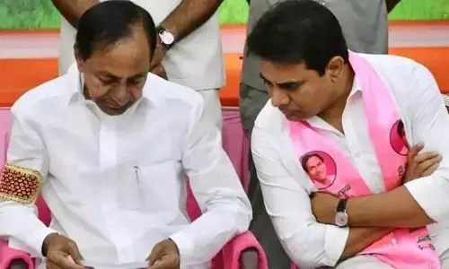 ktr, kcr, brs, erravalli farmhouse