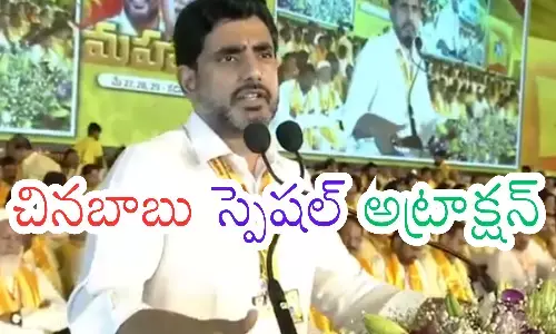 nara lokesh, special attraction, mahanadu.  kadapa
